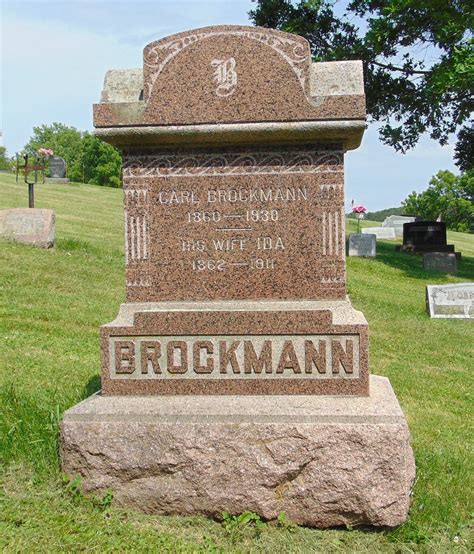 Ida Louise Busse Brockmann Memorial Find A Grave