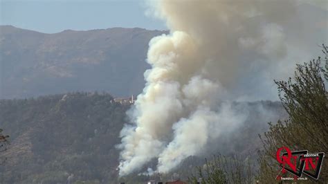 Valperga Pertusio Incendio Boschivo Ai Piedi Di Belmonte YouTube