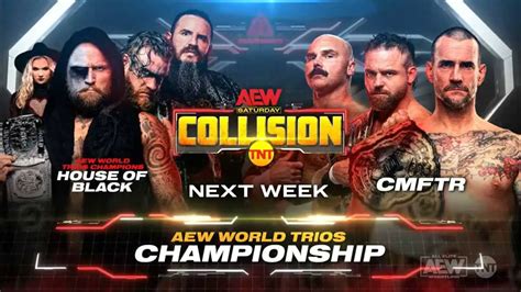 AEW Collision August 12, 2023 Results, Live Updates, Highlights