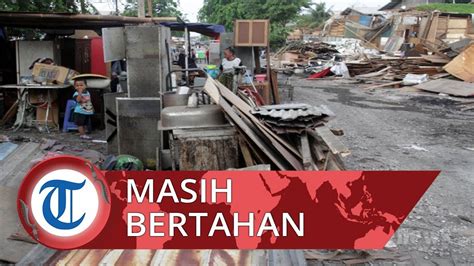 Normalisasi Kali Di Sunter Sejumlah Warga Masih Bertahan Di Lokasi