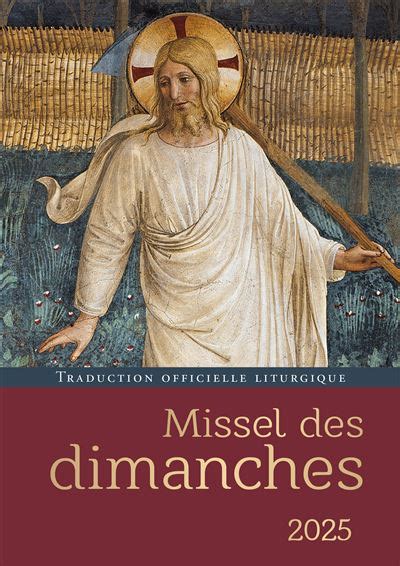 Missel des dimanches 2025 Saints Apôtres en Pévèle