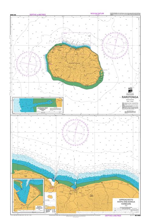 Cook Islands nautical charts / various scales – WhatIs.At