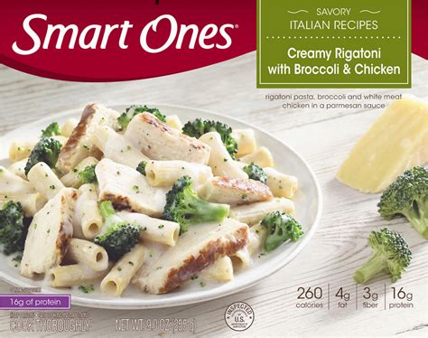 Smart Ones Creamy Rigatoni With Broccoli And Chicken Main