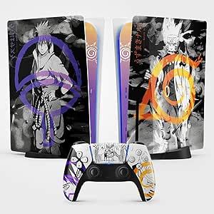 Sticker Skin PS 5 Hokage Autocollant PS 5 Manga Console Et Manette