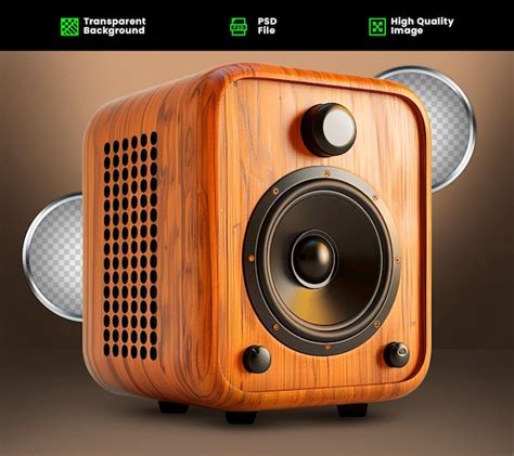 Premium Psd Sound Box D