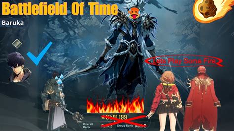 Solo Leveling Arise Battlefield Of Time Baruka Hunter Youtube