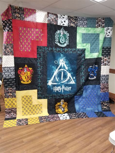 My Harry Potter Quilt Harry Potter Quilt Quilts Quilt Sewing Patterns