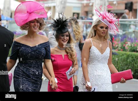 Ladies Day Fashion York Racecourse Ebor Festival 2017 Ebor Festival