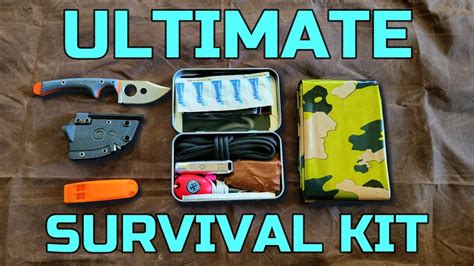 Ultimate Mini Survival Kit Diy Pocket Survival Kit For Camping