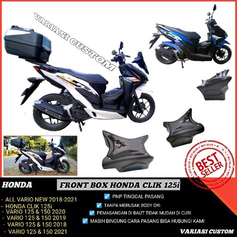 Accessories Box Front Middle Honda Click 125i Vario 125 Led New | Shopee Philippines