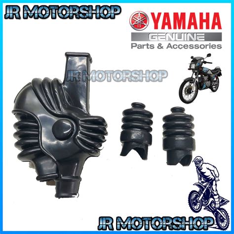 BRAKE CLUTCH LEVER RUBBER SET LEFT AND RIGHT YAMAHA RXZ RXZ135 Shopee