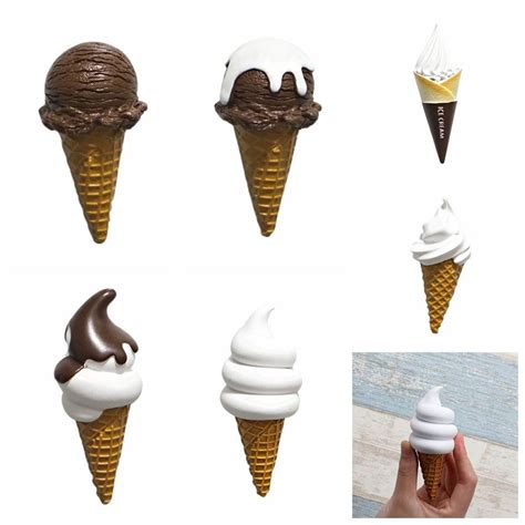 Simulation Ice Cream Fridge Magnets Magnetic Home Decoration