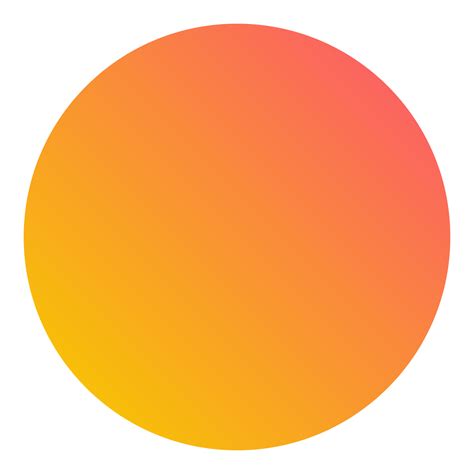 Shiny Gradient Circle 11459195 PNG