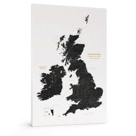 Push Pin Uk And Ireland Maps Push Pin Travel Maps