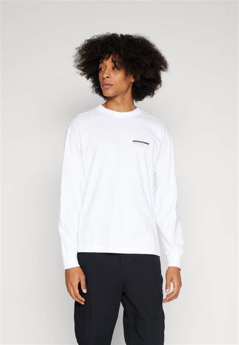 Abercrombie And Fitch In The Stands Essential Logo Long Sleeved Top