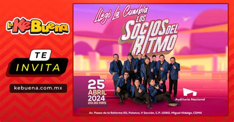 LaKeBuena te invita a la presentación de Los Socios Del Ritmo en