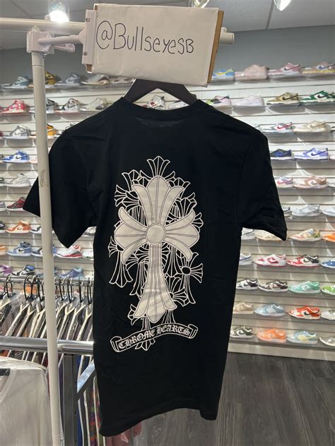 Chrome Hearts Chrome Hearts Tri Cross Black T Shirt Grailed