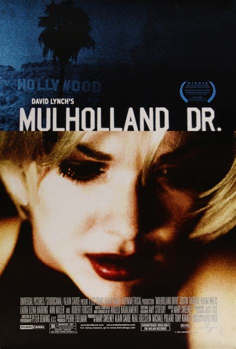 Постеры: Малхолланд Драйв / Постер фильма «Малхолланд Драйв» (2001 ...