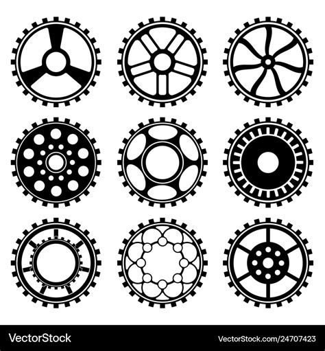 Steampunk Gears Royalty Free Vector Image Vectorstock