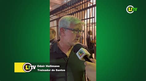 Odair Hellmann Treinador do Santos Vídeo Dailymotion