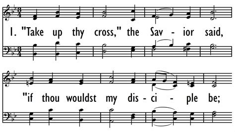 Take Up Thy Cross Digital Songs And Hymns