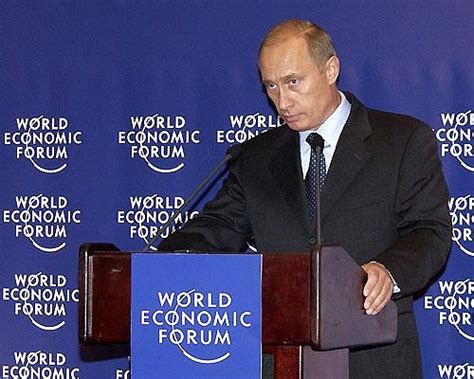 Speaking At The World Economic Forum In Moscow Which Is Examining