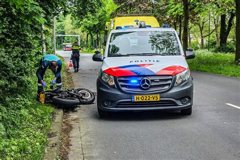 Motorrijder Gewond Na Eenzijdig Ongeval Heikantlaan Tilburg