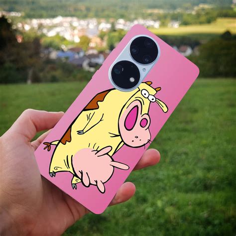 A burkolat kompatibilis a Huawei P40 Pro modellel Cow és Chicken Cow