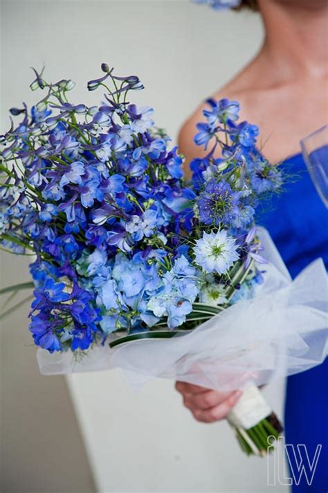 Blue Wedding Flowers