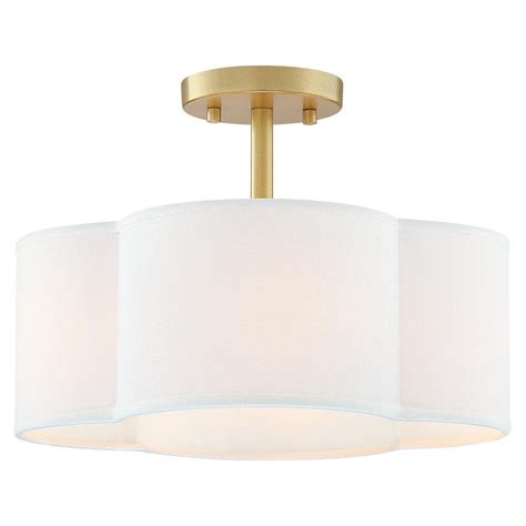 Reviews For True Fine Celina In Light Gold Canopy Semi Flush