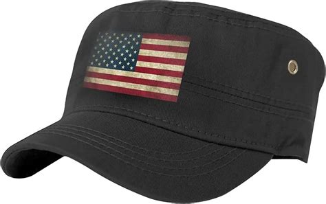 American Flag Cadet Army Hats for Men or Women, Adjustable USA Militar ...