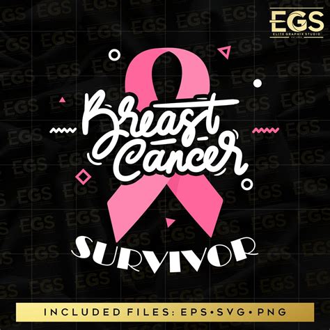 Breast Cancer Survivor Svg Breast Cancer Svg October Svg Etsy