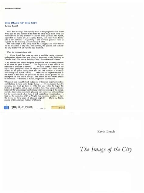 Image of the City - Kevin Lynch