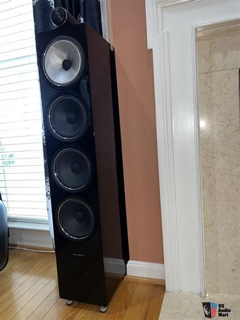 Bowers Wilkins B W S Floorstanding Speakers Gloss Black Pair