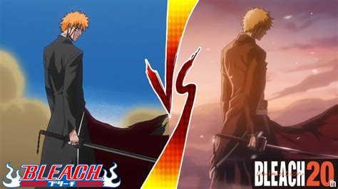 Bleach Vs Bleach Remake Pv Visual Comparison Bleach 20th