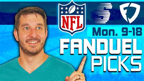 Fanduel Nfl Dfs Picks Browns Vs Steelers Week 2 Monday Night