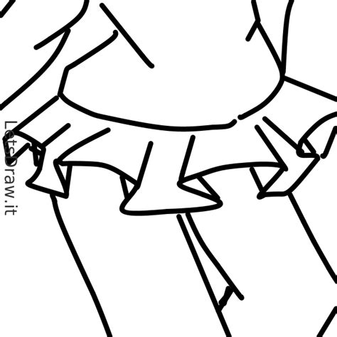 How To Draw Skirt Rm Qu Png Letsdrawit