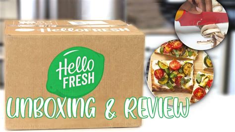 Hello Fresh Review Unboxing Prep Honest Opinion Youtube