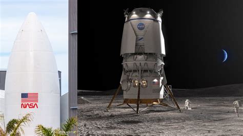 Nasa Selects Blue Origin To Land Astronauts On The Moon