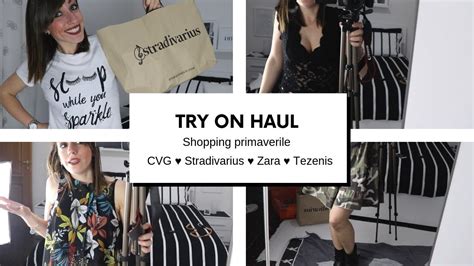 Try On Haul Shopping Low Cost Primaverile CVG Stradivarius Zara