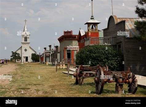 The Original 1880 Town With The Church In The Backgroundmidlandsouth