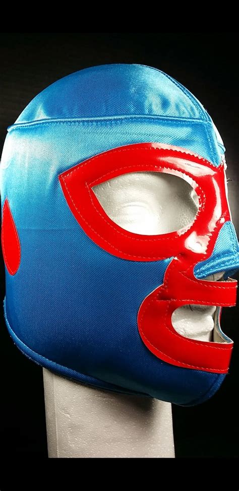 AdulT LA PARKA MASK Wrestler Day Of The Dead Luchador Mask Nacho Libre