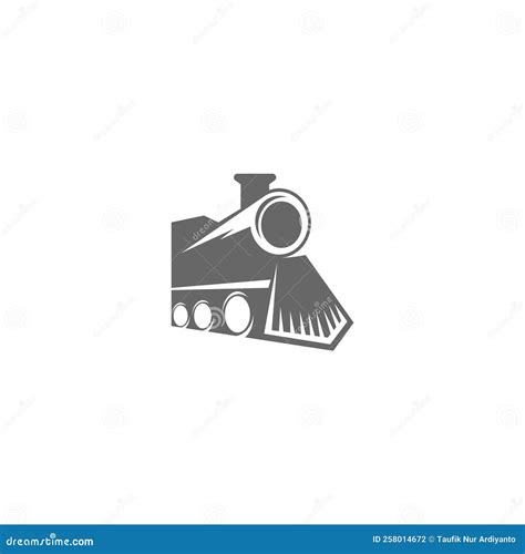 Locomotive Logo Icon Design Illustration Stock Illustration Illustration Of Track Vintage