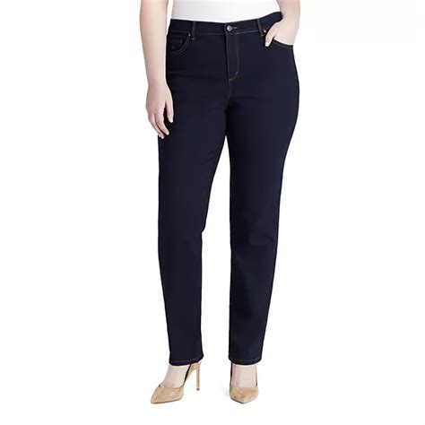 Gloria Vanderbilt® Amanda Classic Plus Womens Straight Leg Jeans Jcpenney