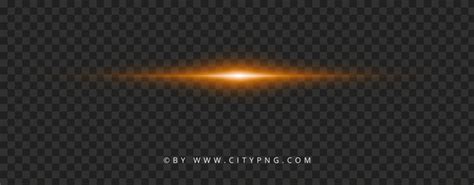 Golden Light Lens Flare Glowing Effect Image Png Citypng