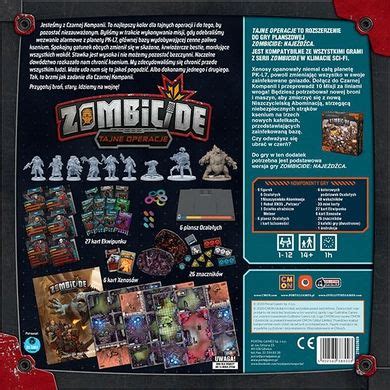 Portal Games Zombicide Najeźdzca Tajne Operacje dodatek do gry