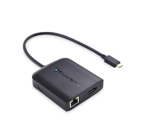 Cable Matters Adaptador USB C A DP Multipuerto Hub USB Tipo C Con DP