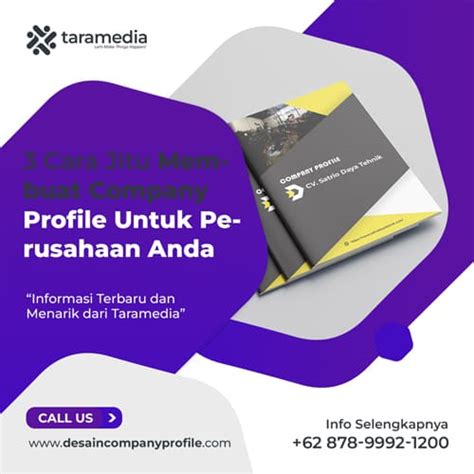 Cara Jitu Membuat Company Profile Untuk Perusahaan Anda