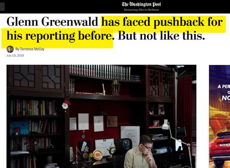 Glenn Greenwald On Twitter Look How The Washpost And Other Liberal