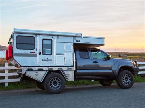 Pop Up Fleet Flatbed Mid Sizetruck Four Wheel Campers